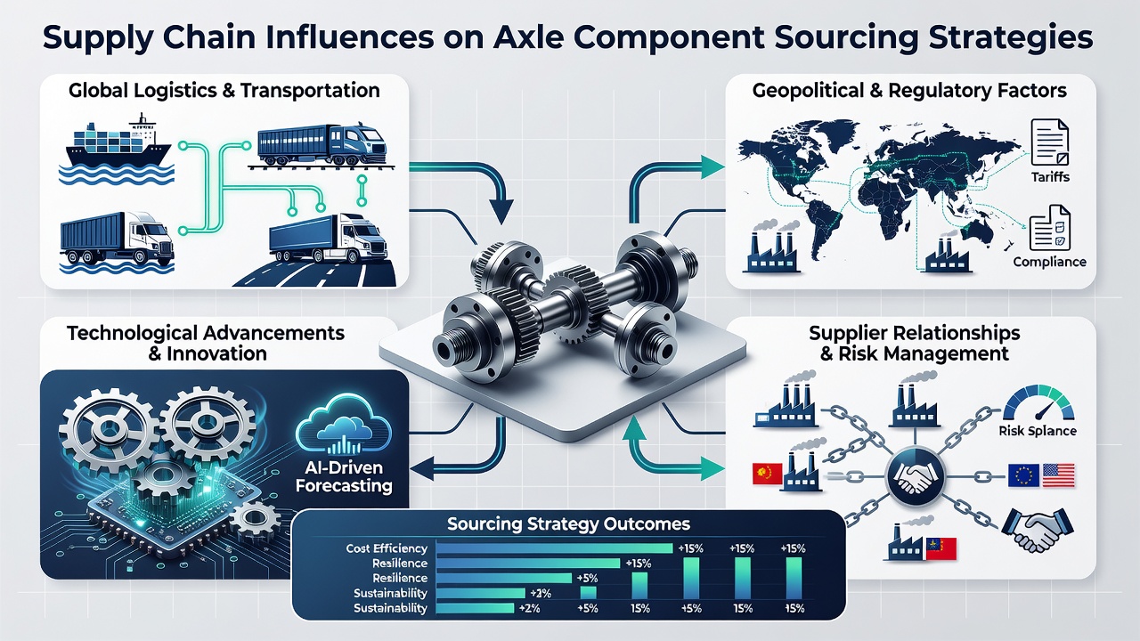 Axle component manufacturing facility with automated assembly lines and quality control stations